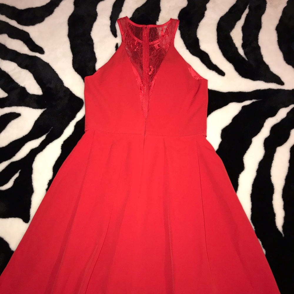 Red party/ cocktail/ date night Gianni Bini dress - Picture 3 of 8